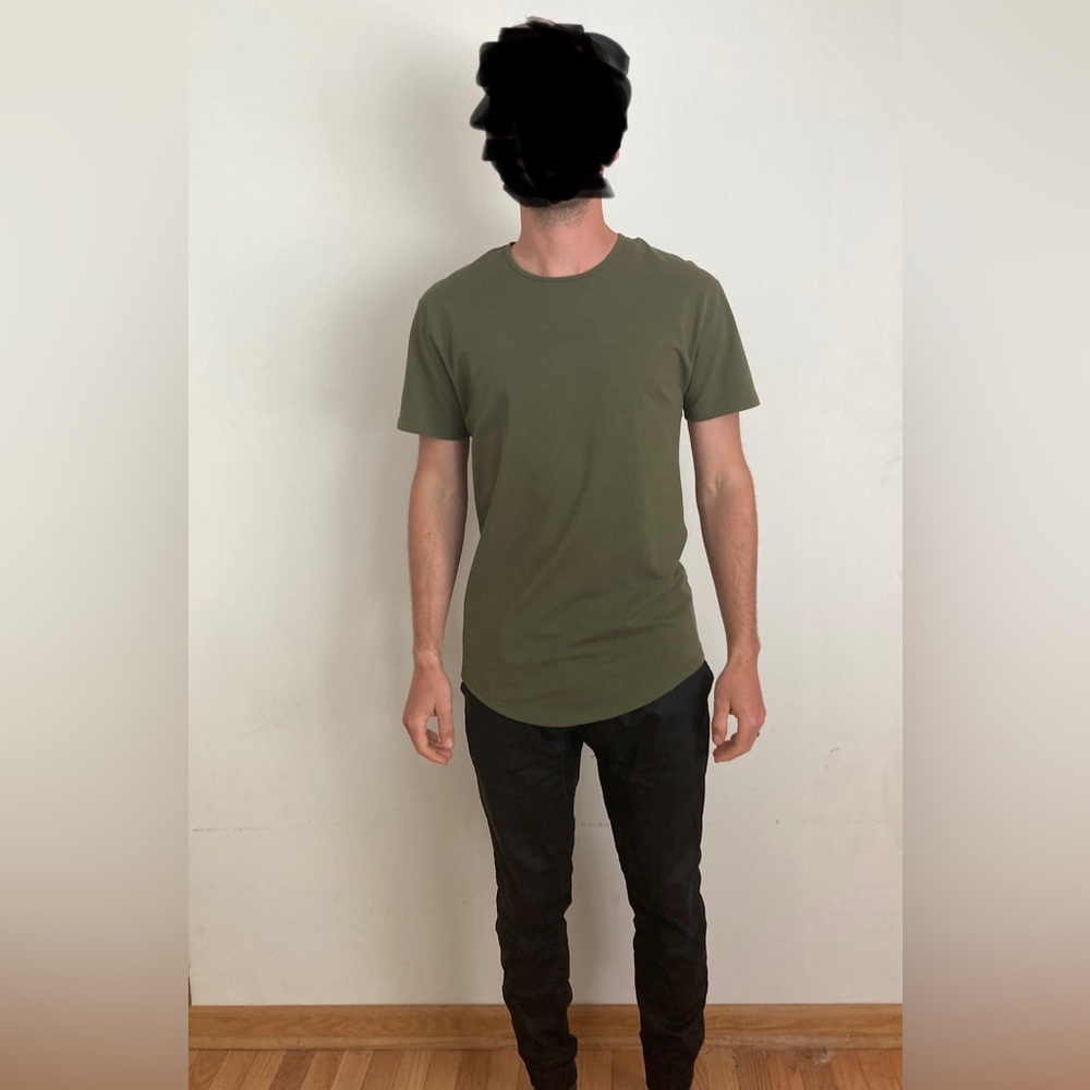 BYLT Drop Cut Lux S/S Small Green